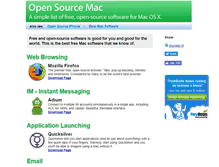 Tablet Screenshot of opensourcemac.org
